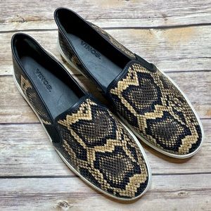 Vince Snake-Effect Leather Blair-5 Sneakers